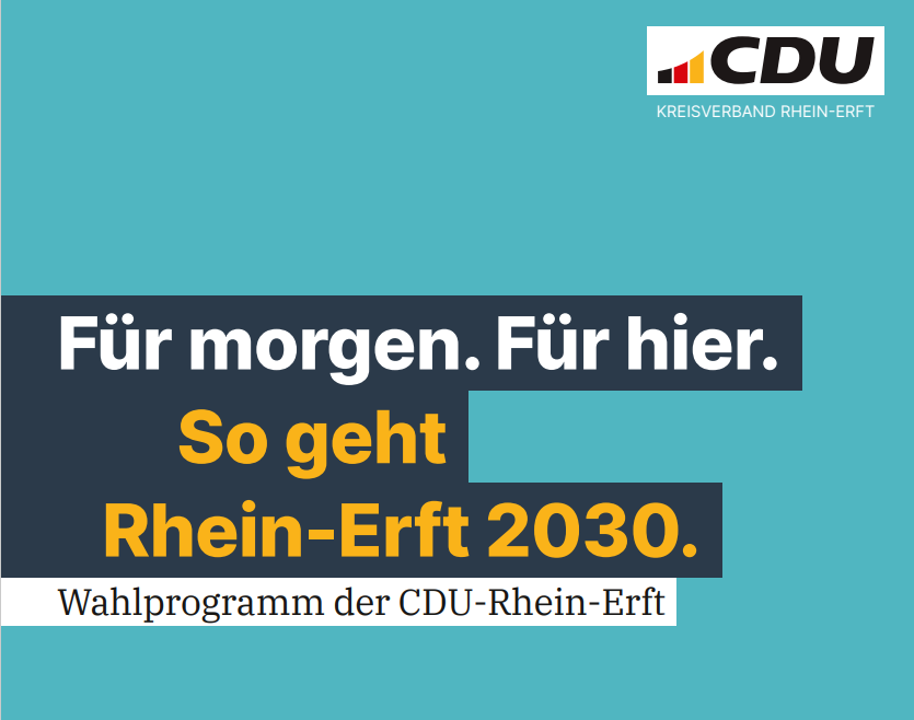 Unser Wahlprogramm